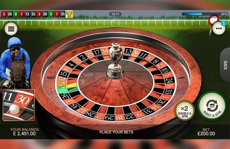 vòng quay may mắn roulette